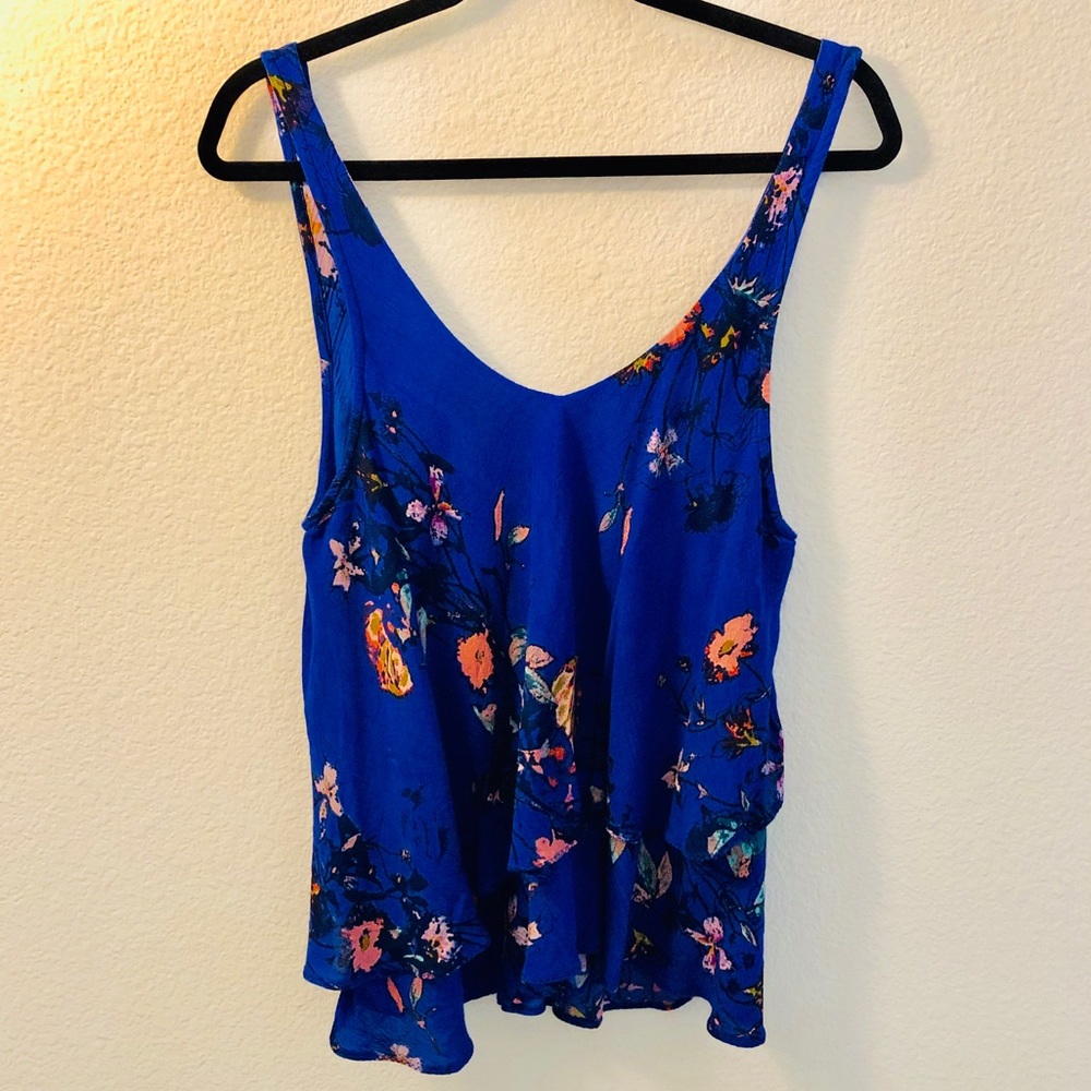 Free People Royal Blue on the Top Tank